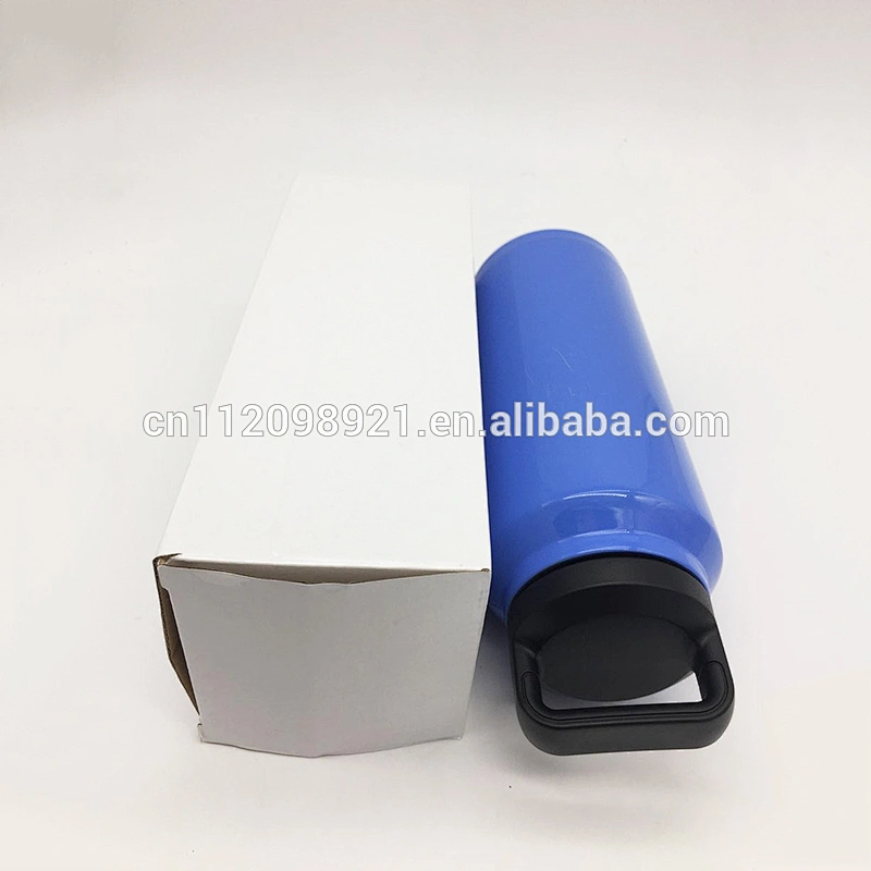 Hibour Blue Flask Stainless Steel water bottle insulated