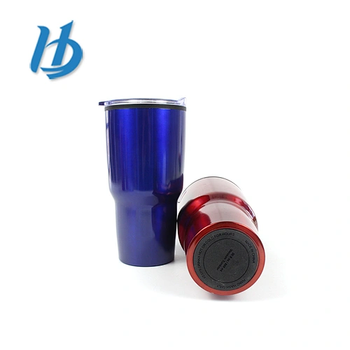 Factory provide metal stainless steel insulated tumbler stadium cup wine tumbler wholesale custom printed thermos mugs