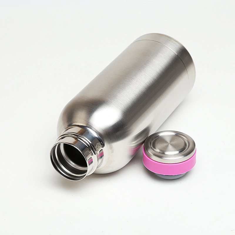 Hot selling new style hands free baby bottle feeding thermos  stainless steel water bottles insulated