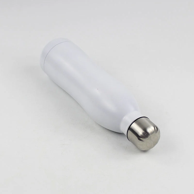 Wholesale cola bottle,stainless steel cola bottle double wall with lid