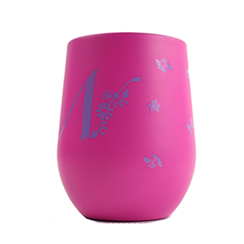stainless steel wine glass  giant wine glass insulated wine glass