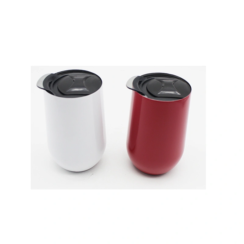 wholesale new product 18oz stainless steel drinking tumbler stemless vacuum coffee mug with lid wine glasses beer mug