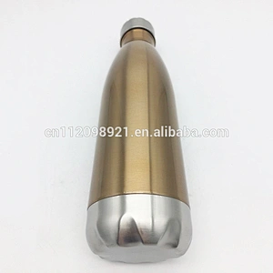 2017 Eco-friendly travel stainless steel cola bottle stainless steel water bottle with spray paint bottle