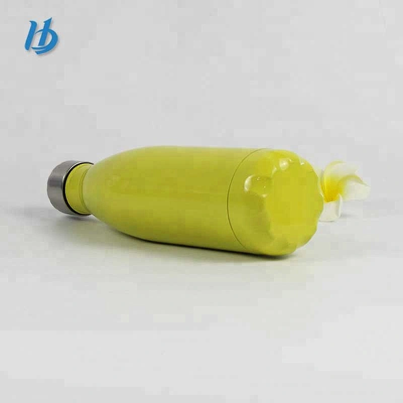 Hot Sale Cola Shape 500ml Most Fashionable Food Grade Stainless Steel Thermos Water Bottle stainless steel spray bottle