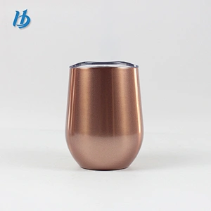 Promotional travel mug,vacuum insulated mug copper plated cups