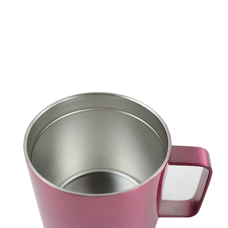 Custom logo and color custom coffee mug stainless steel double wall vacuum  mug