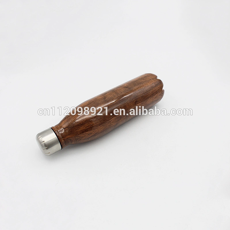 european style factory wholesale vacuum bottle stainless steel cola vacuum bottle sport water bottle with cup brush