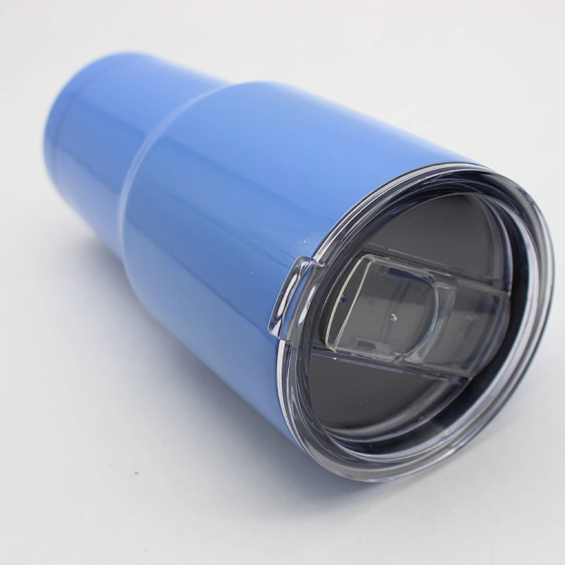 Hibour steel mug with handle  coffee mug  wholesale 30oz double wall tumbler with straw