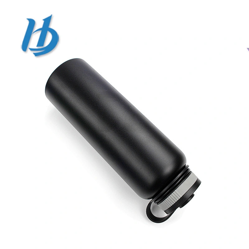 Thermos bottle double wall stainless steel water bottle,foldable water bottle without handle