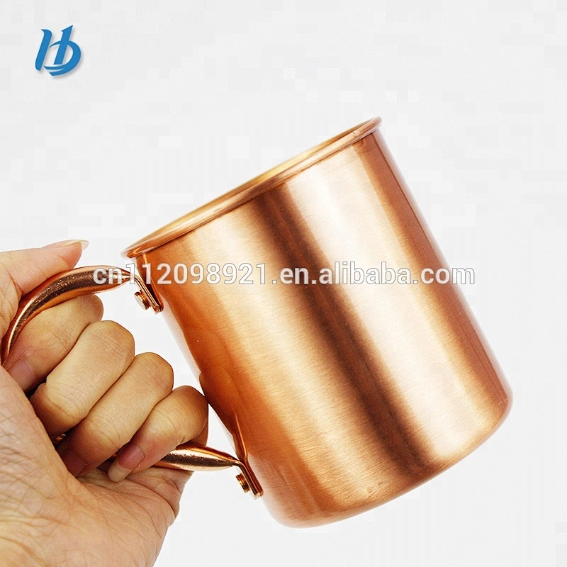High quality pure copper moscow mule mug and cups coffee mug custom logo