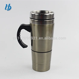 Hot Cold Double Wall Stainless Steel Vacuum Insulated tumbler,thermos auto travel mug ,plastic thermal for car