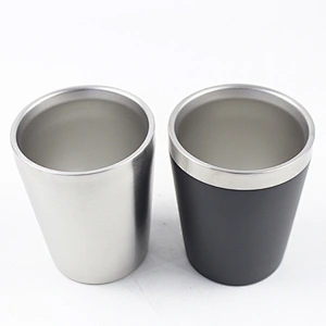 2018 personalized stainless steel beer mug, beer mug without handle and lid