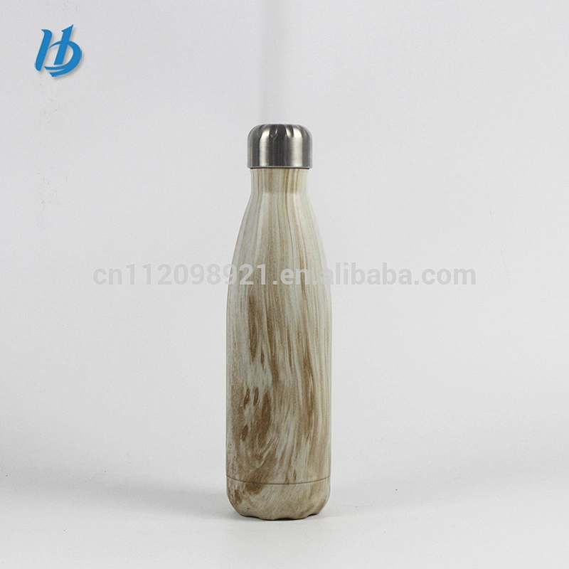 Elegant and simple cola shaped water bottle ,double wall water bottle for drinking