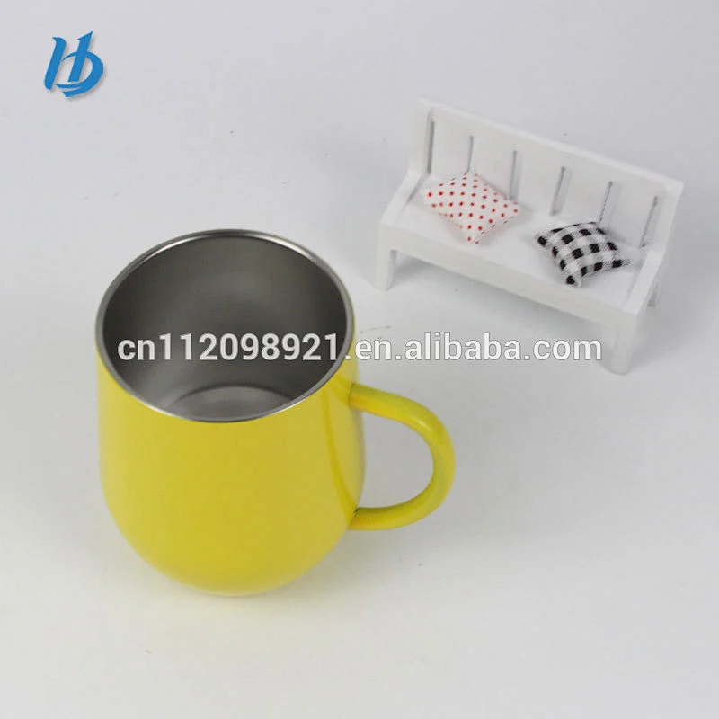 2019 new products stainless steel thermal mug rubber bottom mug with customized packing