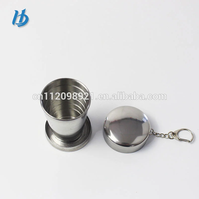 2015 Best Selling Stainless steel Portable Foldable Drink mug/Convenient Telescopic drink cup/Scaling/Flexible Cup/Magic Kettle