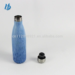 2017 hot sale and fashionable design stainless steel cola bottle,cola shaped water bottle wholesale