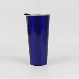 16oz Stainless Steel Double Wall Spray Painted Coffee Mug Juice Glass with Lid