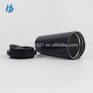 2018 new products travel mug,metal double wall custom coffee mug with lid wholesale