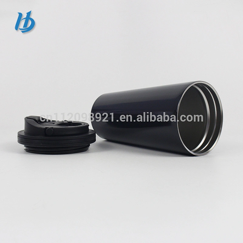 2018 new products travel mug,metal double wall custom coffee mug with lid wholesale
