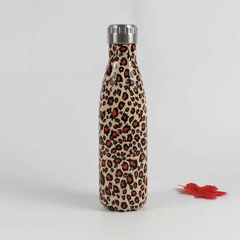 Vacuum Double Wall Stainless Steel Cola Shape Reusable Water bottle