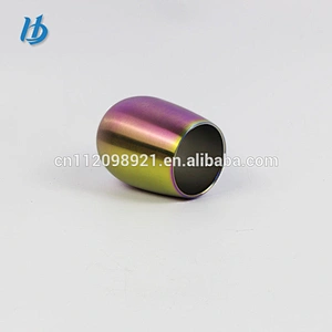 Best supplier OEM 304 stainless steel mug electroplated wine glass double wall stainless steel mug with handle
