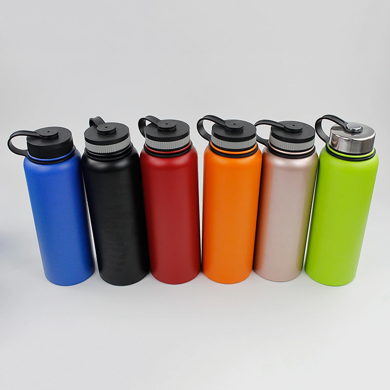 steel flask with handle double wall  insulated wine tumbler tritan water bottle bottled water manufacturing