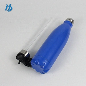 Elegant insulated water bottle,500ml mini vacuum cola shape water bottle customized logo