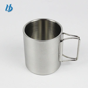 Promotional stainless steel double wall OEM coffee mug,280ml customized cup wholesale