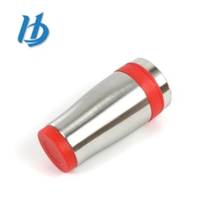 Hibour New type cheap price personalized custom plastic inner and stainless steel outer layer auto mug