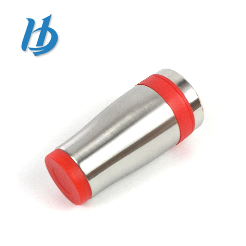 Hibour New type cheap price personalized custom plastic inner and stainless steel outer layer auto mug