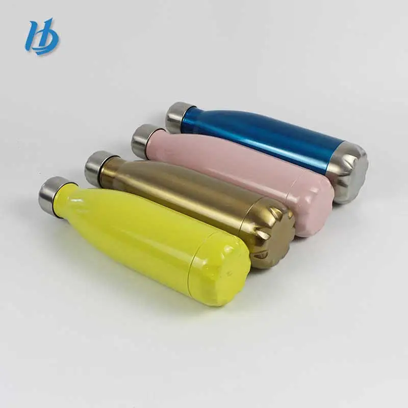 Personalized stainless steel water bottle,500ml cola bottle vacuum tumbler