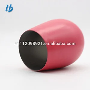 High quality Wholesale in bulk Coffee cup car double wall stainless steel eggs shape suit for office and home