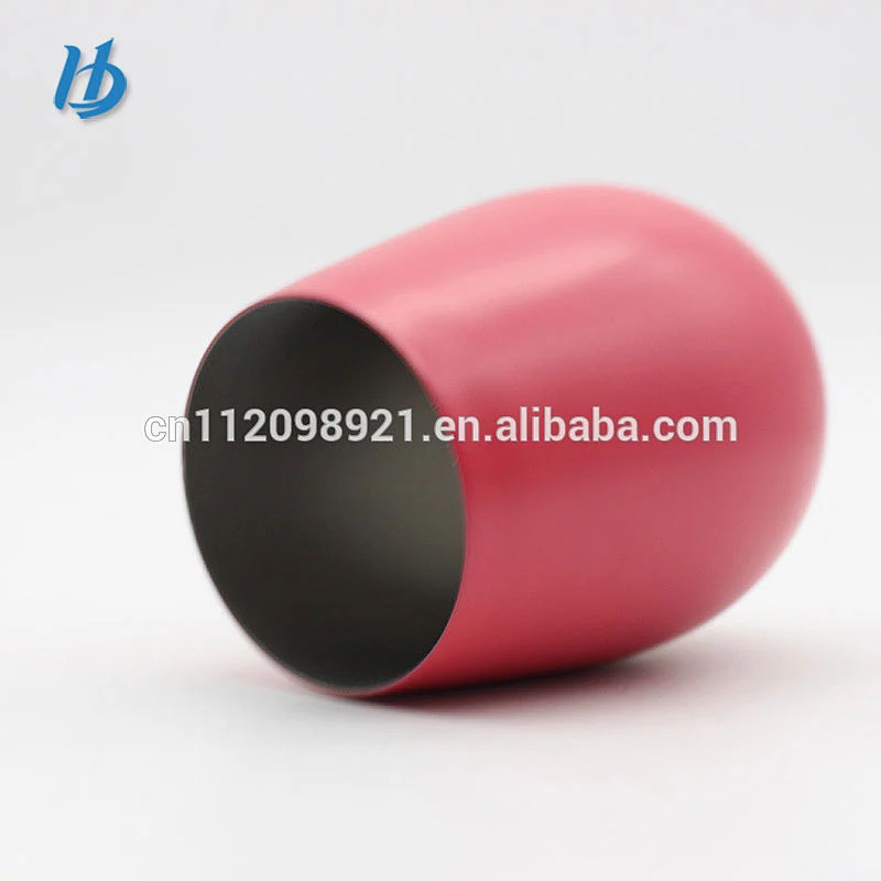High quality Wholesale in bulk Coffee cup car double wall stainless steel eggs shape suit for office and home