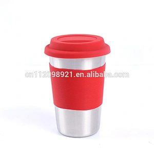 Amazon hot selling Wholesale single wall stainless steel cups coffee cup customized logo color