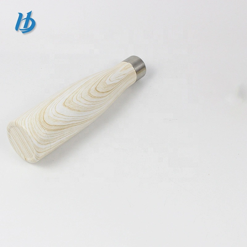 Simple style stainless steel cola shaped bottle ,vacuum insulated cola water bottle