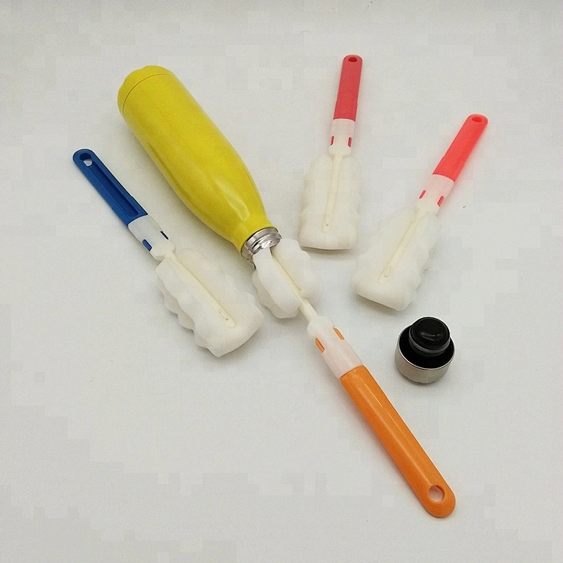 best selling sponge coffee cup cleaning brush stainless steel vacuum bottle brush