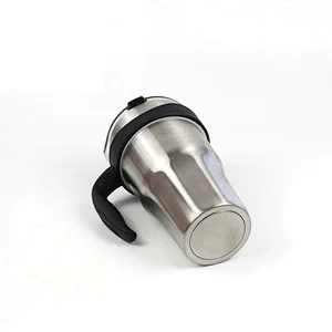 Wholesale stainless steel double wall powder coated tumbler cup with straw mug tumbler cups candle mugs