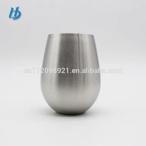 Wholesale in bulk Coffee cups car double wall stainless steel egg shape suit for office and home