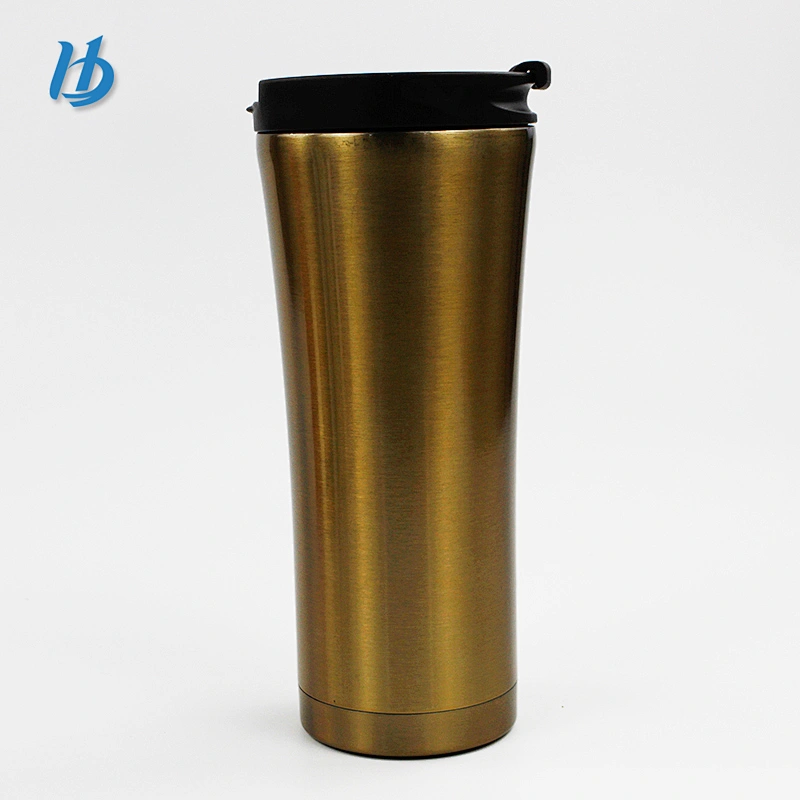 Fashionable stainless steel tumbler, insulated travel coffee mug customized logo