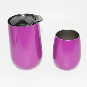 steel tumbler  stainless steel  wine glass  single wall coffee cups tritan stemless wine glasses