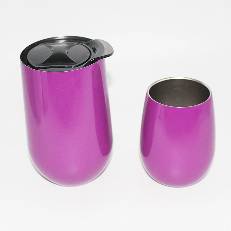 steel tumbler  stainless steel  wine glass  single wall coffee cups tritan stemless wine glasses