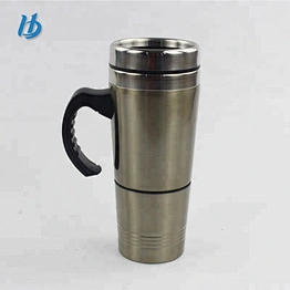 Popular travel auto mug,double wall mug for sublimation cup can separate wholesale