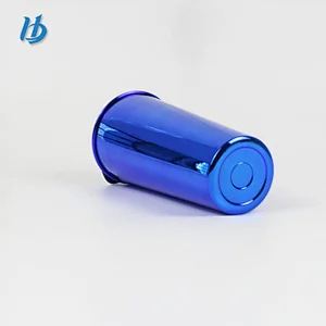 Electroplated coffee mug,500ml vaccum insulated coffee tumbler with lid