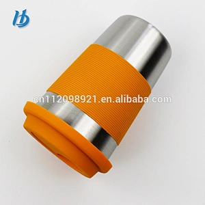 Amazon hot selling Wholesale single wall stainless steel cup coffee cup single walled cups