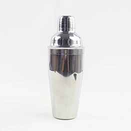 Stainless Steel Single Wall Bar Tools Cocktail Shaker Barware