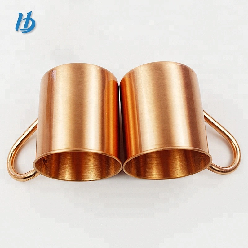 High quality pure copper moscow mule mug,coffee mug without lid