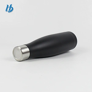 New design stainless steel cola shaped bottle,water bottle without handle