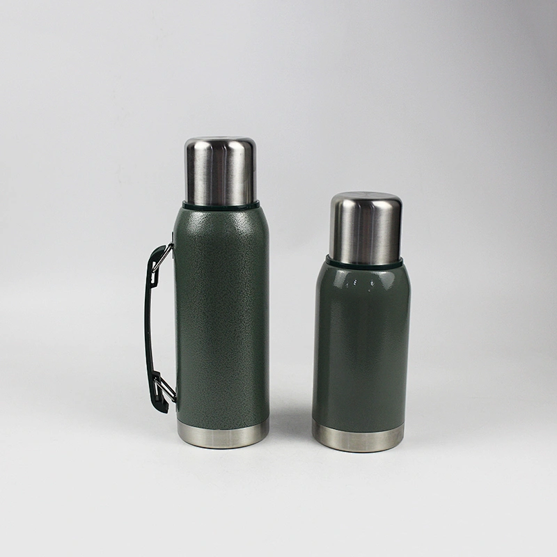 High quality cute water bottle,foldable 1L water bottle vacuum insulated  stainless steel bottle