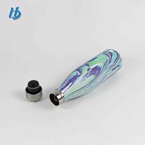 2017 Zhejiang Classical double wall coke vaccum stainless steel sports water bottle for outdoor travelling