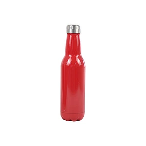 Custom Insulated Double Walled Stainless Steel Cola Shaped Bottle